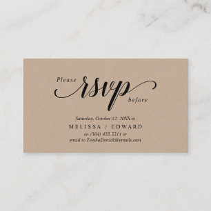 Rustic Kraft, Black Script, OSA Response Tilläggskort