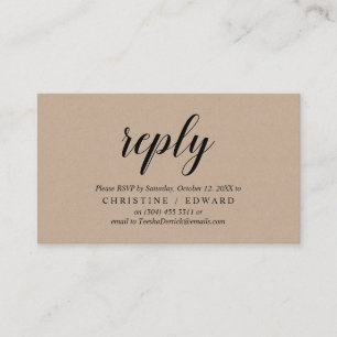 Rustic Kraft, Black Script, OSA Response Tilläggskort