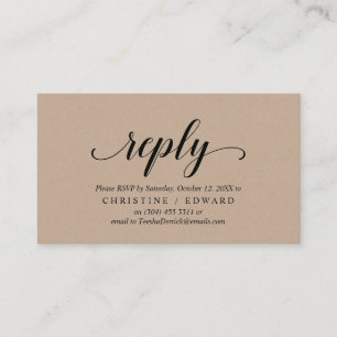 Rustic Kraft, Black Script, OSA Response Tilläggskort