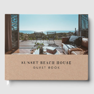 Rustic Kraft Earthy Villa Rental Vacation House Gästböcker