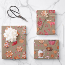 Rustic Kraft julbakverk och Muffinsar