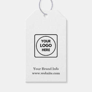Rustic Kraft-logotyp   Anpassade varumärkestaggar  Presentetikett