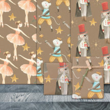 Rustic Kraft Nutcracker Ballet Jall Helgdag
