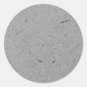 Rustic Kraft Papper Blank Template Anpassningsbar Runt Klistermärke