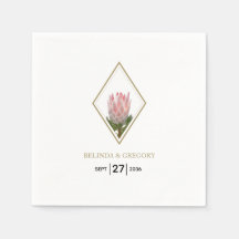 Rustic Kung Protea Bröllop