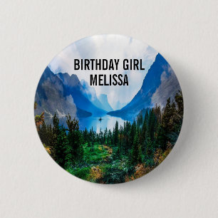 Rustic Land bergen Scenia Nature Birthday Knapp