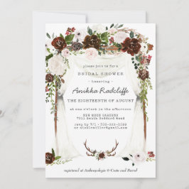 Rustic Land Blommigt | INBJUDNINGSKORT FÖR MÖHIPPA