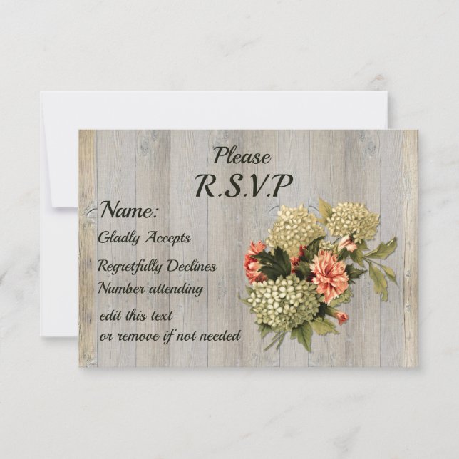 Rustic Land Chic, Old Wood and Flowers OSA (Framsida)