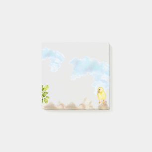 * Rustic Land Chicken Skutt Farm Chic Post-it Block