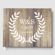 Rustic Land Farmhouse Barn Wood Laurels