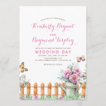 Rustic Land Farmhouse Blommigt Garden Wedding