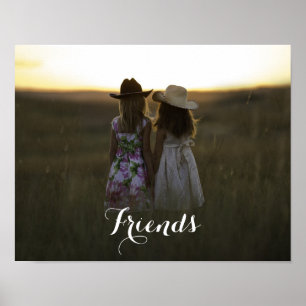 Rustic Land Friends Poster