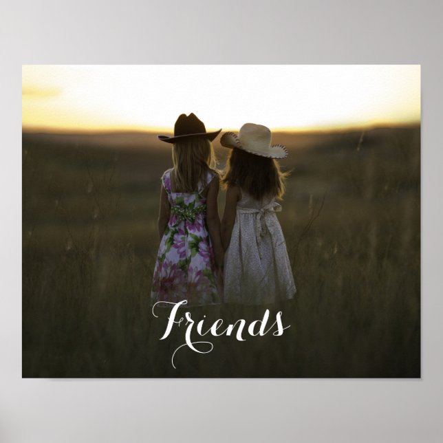 Rustic Land Friends Poster (Framsidan)