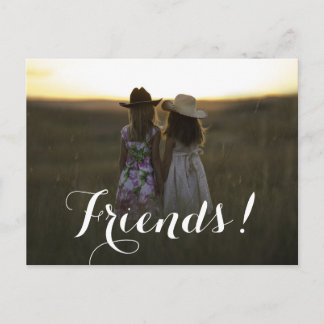 Rustic Land Friends Vykort