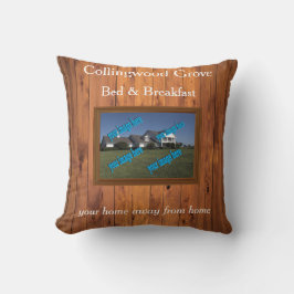 Rustic Land Inn Pillow 🤎 Bed and Breakfast Kudde