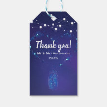 Rustic land Mason burk bröllop tackar er