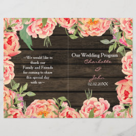 Rustic Land Peony Barn Wood Bröllop