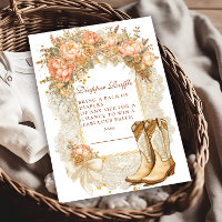 Rustic Land Peony Boots Diapper Raffle