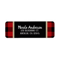 Rustic Land Red Black Buffalo Play Modern
