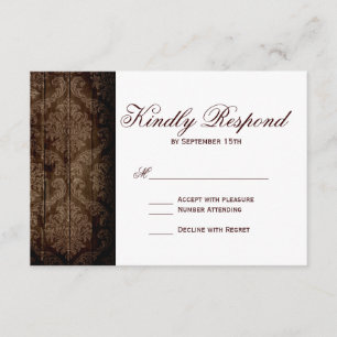 Rustic Land Ro Barn Wood Bröllop OSA Card Kort