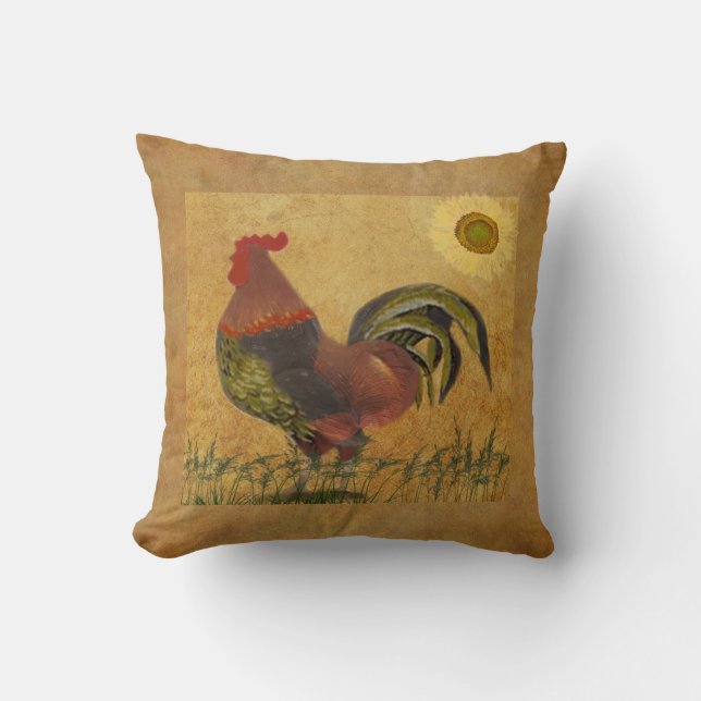 Rustic Land Tupp Americana Colorful Kudde (Framsida)