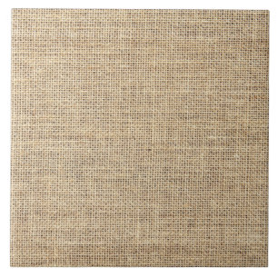 Rustic Land Vintage Burlap Kakelplatta