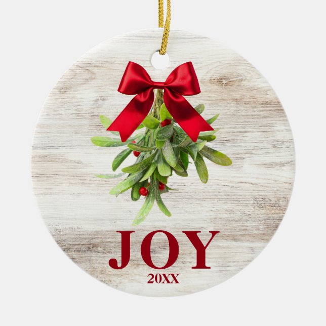 Rustic Land Western Mistletoe Ornament (Framsidan)