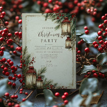 Rustic Lantern jul Party