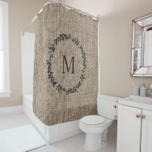 Rustic Laurel Wandeans Farmhouse Stil Monogrammed