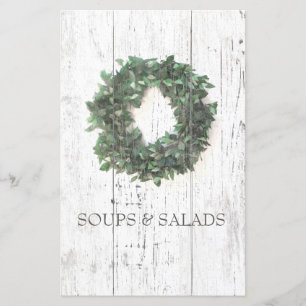 Rustic Laurel Wandement Recipe Organizer Divider