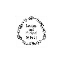 Rustic Laurels och Ro Land Wandesen | BRÖLLOP Stämpel