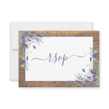 Rustic Lavender Eucalyptus Script Wood OSA