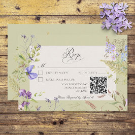 Rustic Lavender & Sage Wildblommor Sage OSA Kort