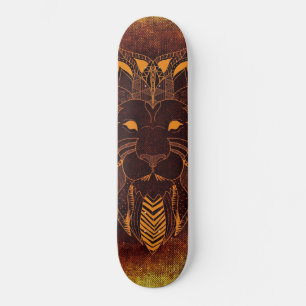Rustic Lejon Head Mini Skateboard Bräda 18,5 Cm