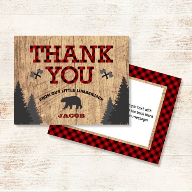 Rustic Little Lumberjack Buffalo Play Tack (Skapare uppladdad)