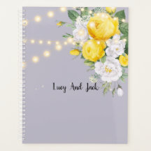 Rustic ljus Gult Blommigt