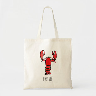 Rustic Lobster Watercolor Tygkasse