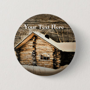 Rustic Log Cabin i Wilderness Knapp