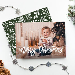 Rustic Löv God jul Photo jul Card Julkort