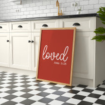 Rustic Love Faith Citat minimalist