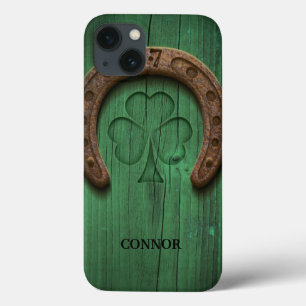 Rustic Lucky Horse Shoe Irish Personlig