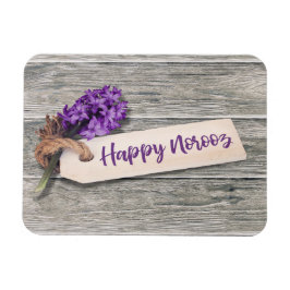 Rustic Lycklig Noroz Hyacinth - Flexibel Magnet