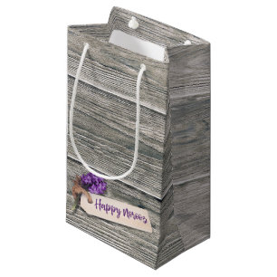 Rustic Lycklig Noroz Hyacinth - Small Gift Bag