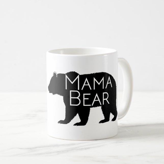 Rustic Mamma Bear Mugg (Framsida höger)