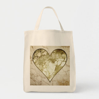 Rustic Marcular Heart Tygkasse