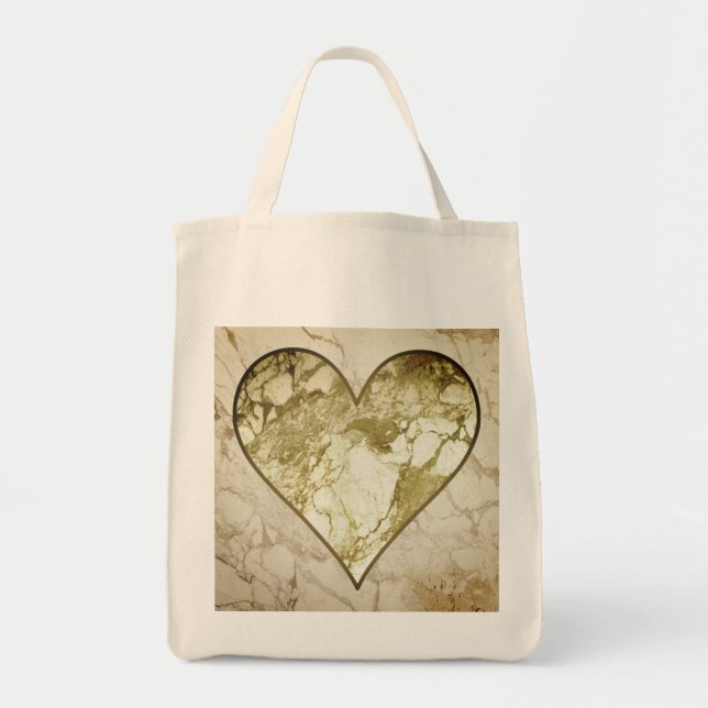 Rustic Marcular Heart Tygkasse (Framsidan)