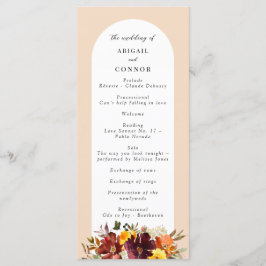 Rustic Marsala Burnt Orange Fall Wandeans Program
