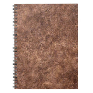 Rustic Masculine Walnut Brown Anteckningsbok