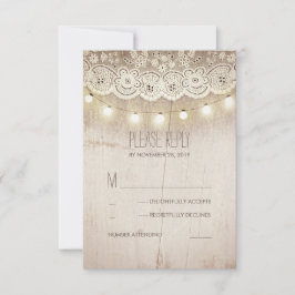 Rustic Mason Burk Bröllop OSA Cards Kort