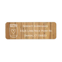 Rustic Mason Burk Brown White Wood Landsbyggsbröll